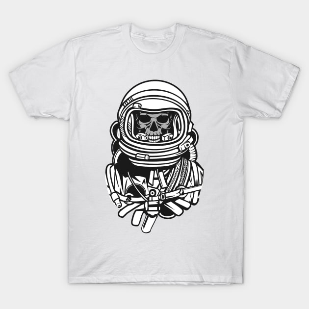 Astronaut in Space T-Shirt by ShirtyLife